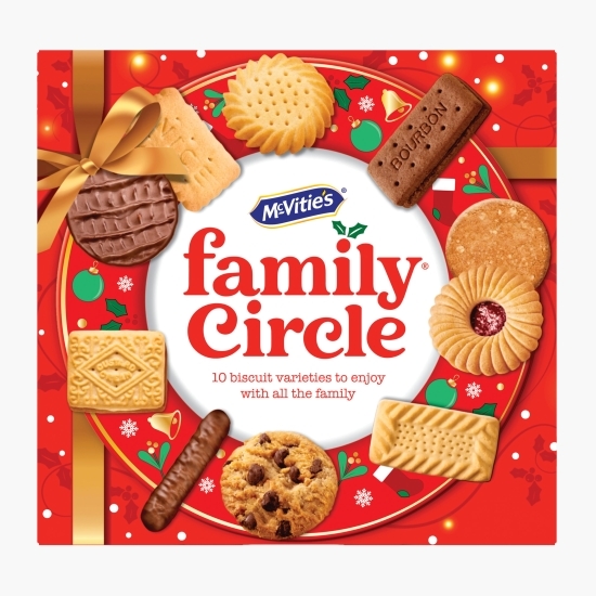 Biscuiți asortați Family Circle, 400g