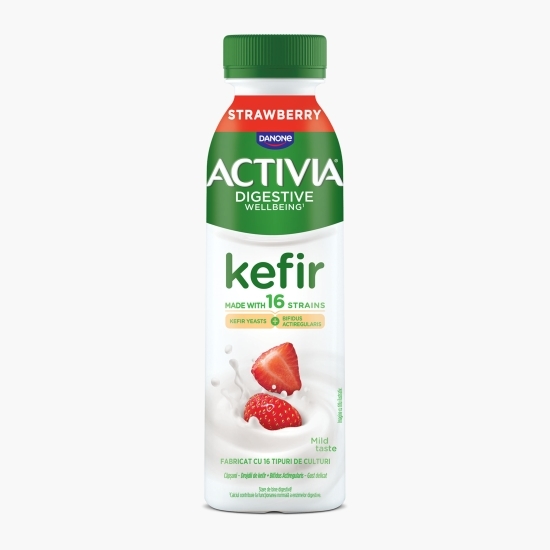 Kefir cu căpșuni 280g