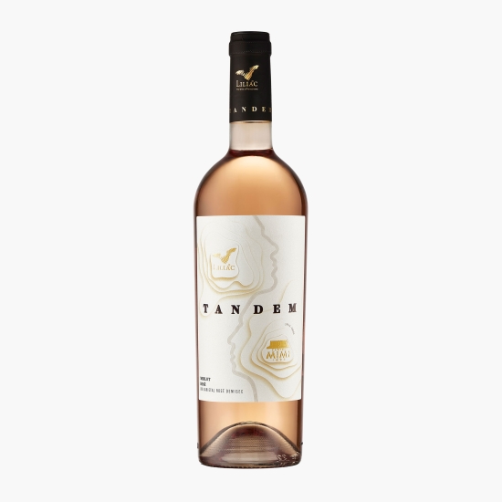 Vin rose demisec Merlot, 12.5%, 750ml