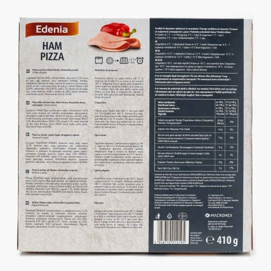Pizza cu șuncă 410g
