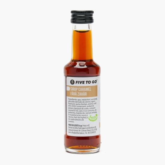 Sirop cafea caramel, fără zahăr 50ml
