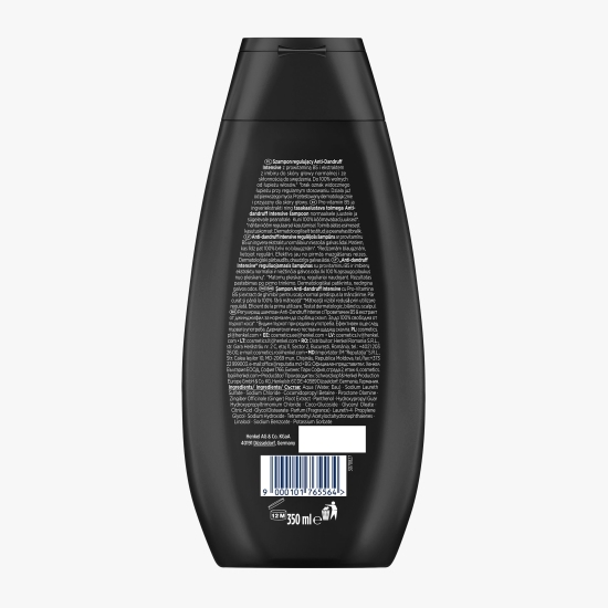 Șampon antimătreață pentru bărbați Intensive, 350ml