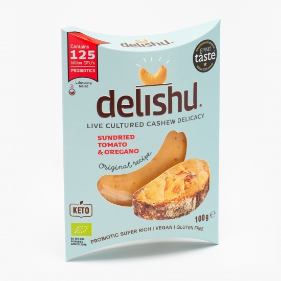 Specialitate eco de caju cu roșii și oregano fără gluten 100g