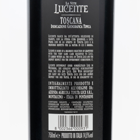 Vin roșu sec Lucente, 14.5%, 0.75l
