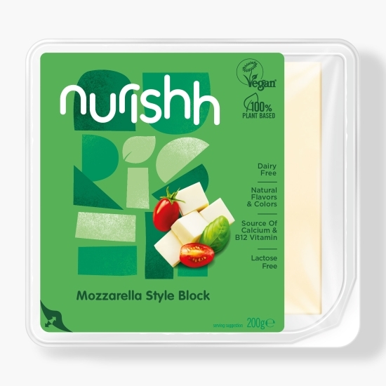 Bloc vegetal aromă mozzarella 200g