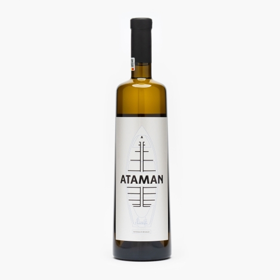 Vin alb demisec Ataman Fetească Regală, 12.5%, 0.75l