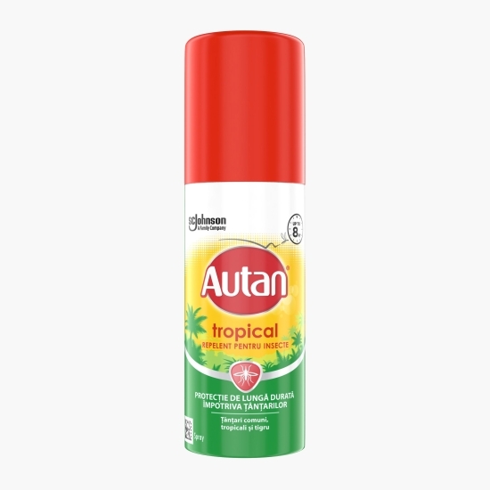 Spray împotriva țânțarilor și țânțarilor tropicali, Tropical, 50ml