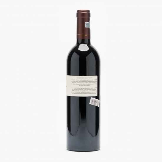 Vin roșu sec Cabernet Sauvignon, 14.5%, 0.75l