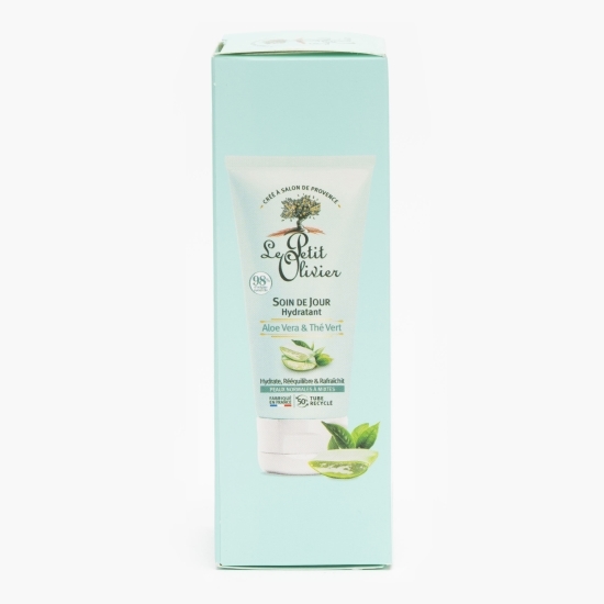 Cremă de zi hidratantă cu aloe vera&ceai verde 50ml