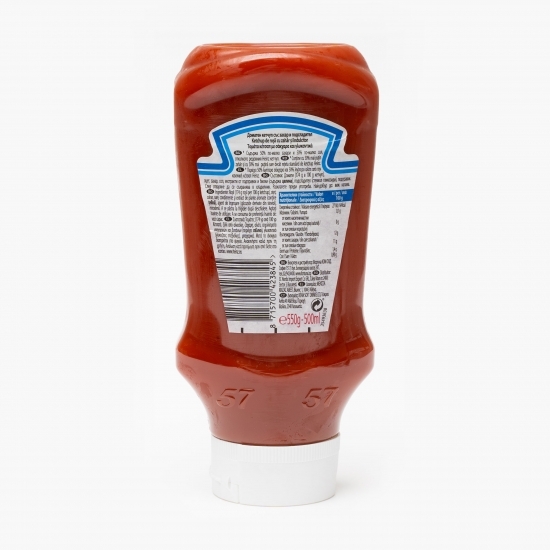 Ketchup de roșii cu zahăr și îndulcitor 500ml