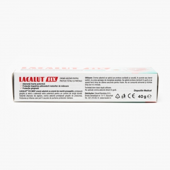 Cremă adezivă pentru proteze Fix Mint 40g