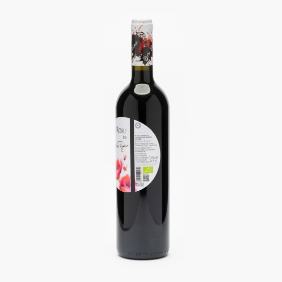 Vin roșu sec ecologic Cabernet Sauvignon, 14%, 0.75l