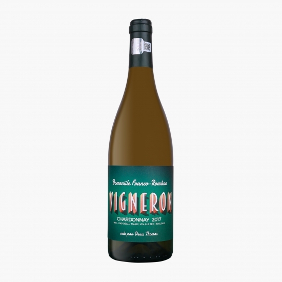 Vin alb sec Chardonnay 2017, 12%, 0.75l
