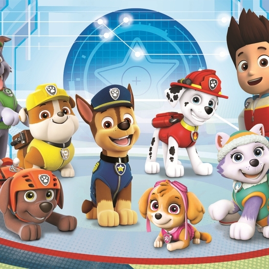 Puzzle supercolor Maxi Paw Patrol 24 piese 3+ ani
