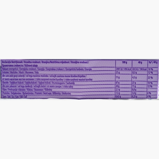 Biscuiți cu ciocolată Choco Cow 120g
