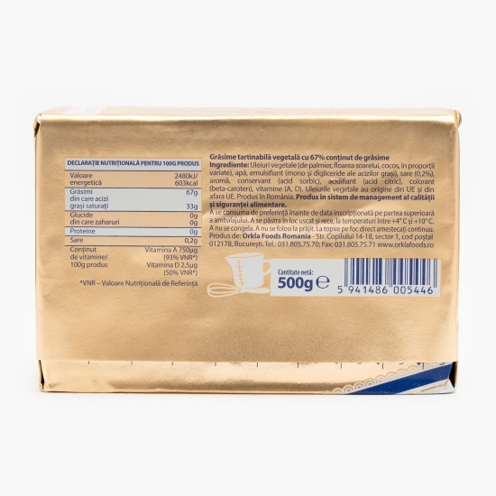 Produs tartinabil pentru creme, 67% grăsime 500g