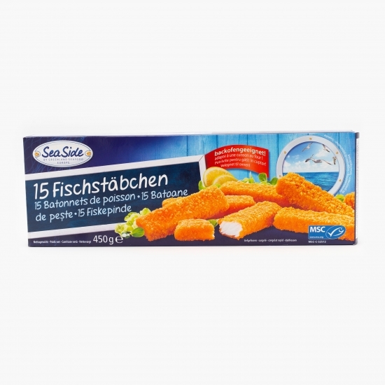 Fishfingers file (15 buc), 450g