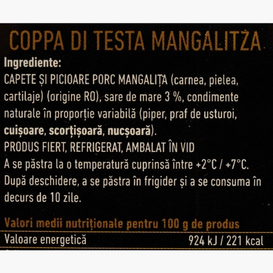 Coppa di testa mangalița 250g