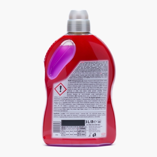 Detergent de rufe lichid Color, 60 spălări, 3l