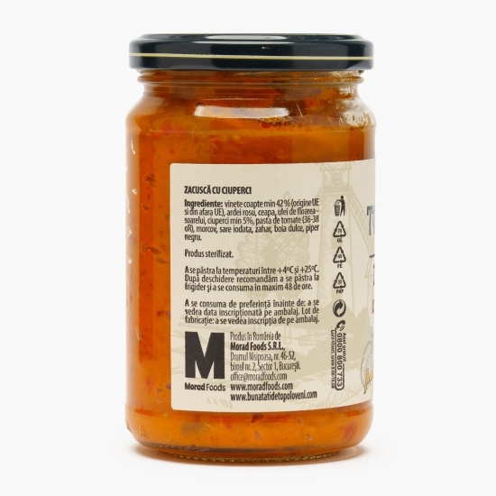 Zacuscă cu ciuperci 300g