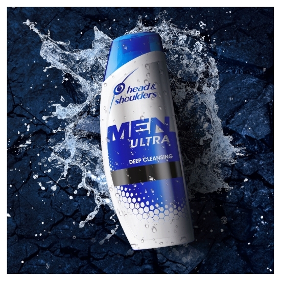Șampon antimătreață pentru bărbați Ultra Deep Cleansing pentru scalp iritat 360ml