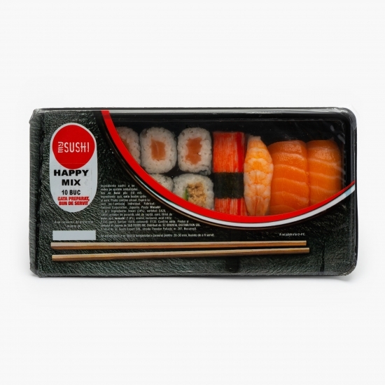Platou sushi Happy Mix 200g 10 buc
