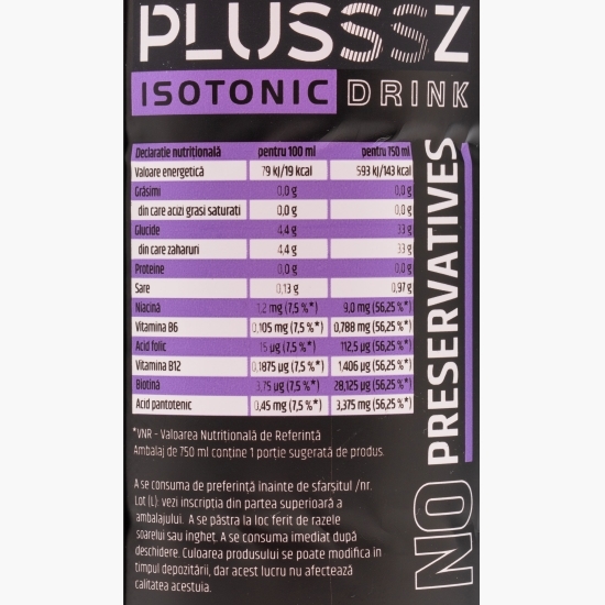 Băutură izotonică cu aromă de portocale roșii Sportcap 0.75l
