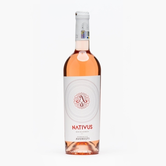 Vin rose sec Nativus Merlot, 13%, 0.75l