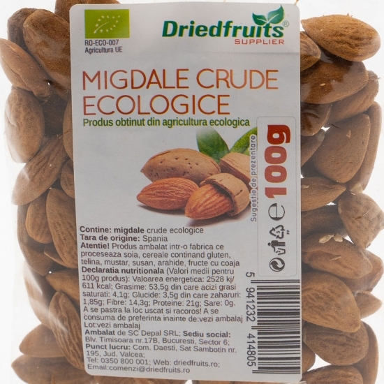 Migdale crude ECO 100g