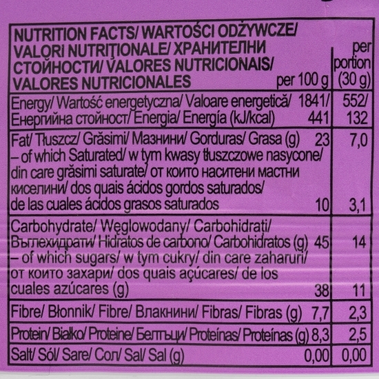 Baton eco cu cireșe Cherry Party vegan, fără gluten 30g