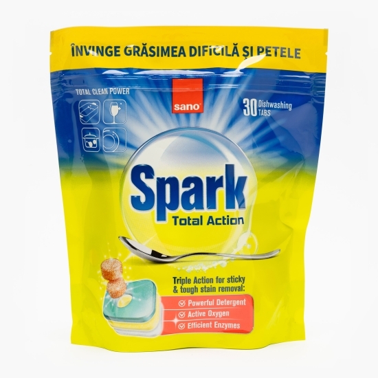 Detergent capsule Spark pentru mașina de spălat 30 spălări