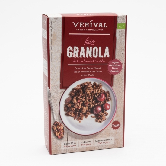 Cereale crunchy cu cacao și vișine 325g 