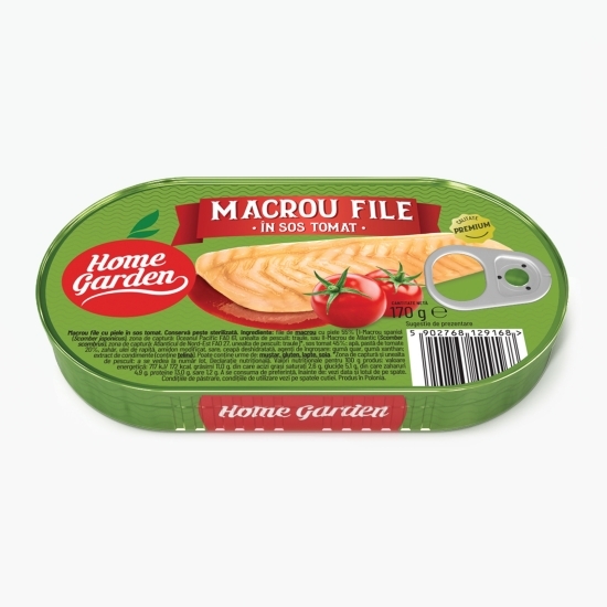 Macrou file în sos tomat 170g