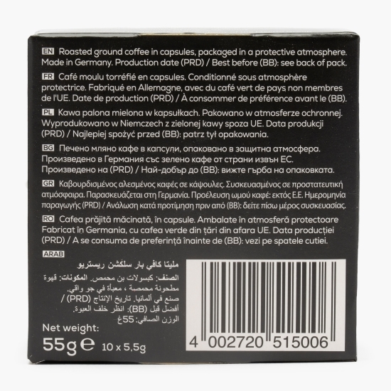 Ristretto 10 băuturi, capsule cafea