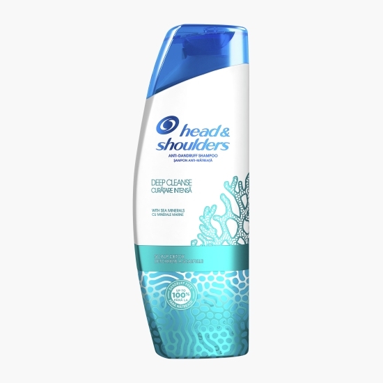 Șampon antimătreață Deep Cleanse Scalp Detox cu săruri minerale marine 300ml