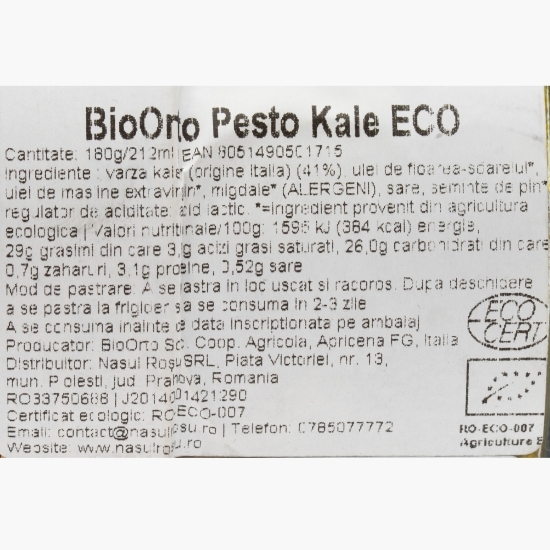 Pesto Kale eco 180g