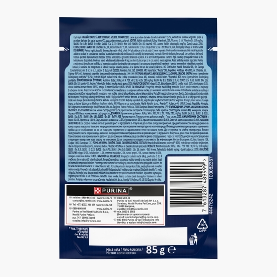 Hrană umedă pentru pisici, 85g, Fantastic cu somon în aspic