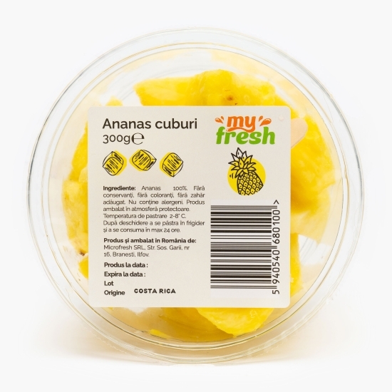 Ananas cuburi 300g