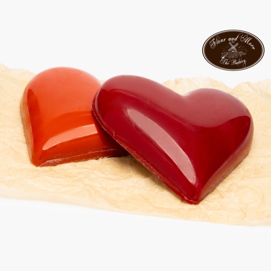 Ciocolată în formă de inimă, 2 buc, 110g
