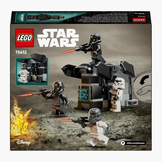 Pachet de luptă Soldați ai morții și Soldați ai nopții, 75412 Star Wars, 119 piese, +6 ani