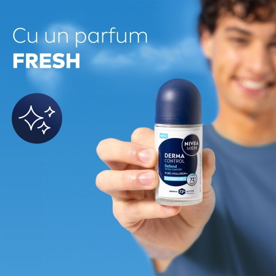 Deodorant perspirant roll-on Men Derma Control Defend 50ml