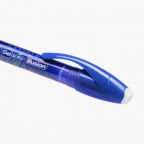 Stilou Roller Gelocity Illusion cu gel termosensibil albastru