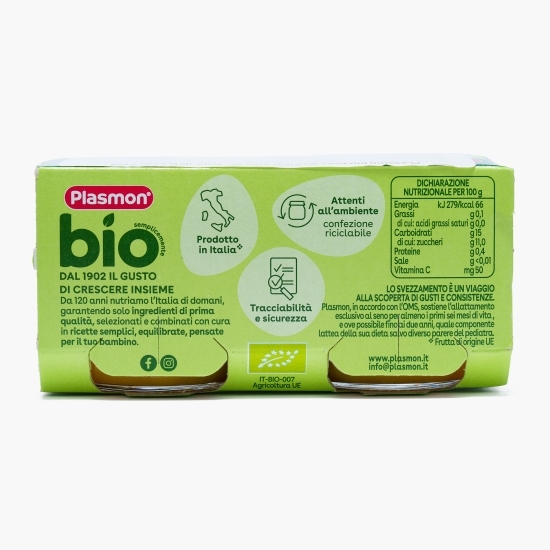 Piure BIO de mere 2x80g