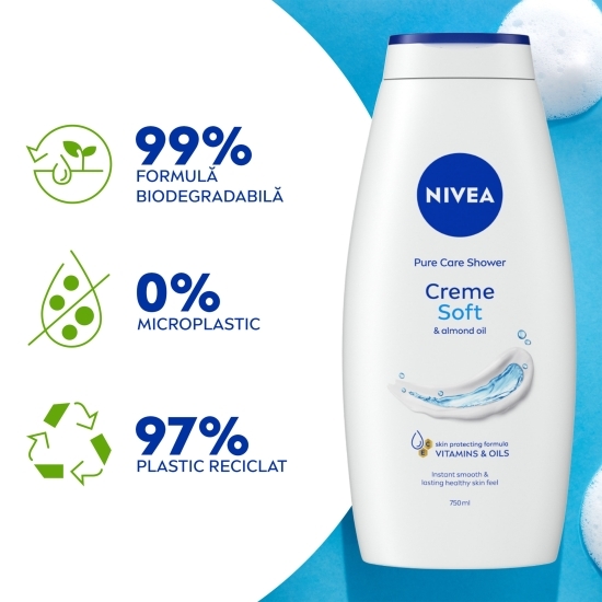 Gel de duș Creme Soft 0.75l