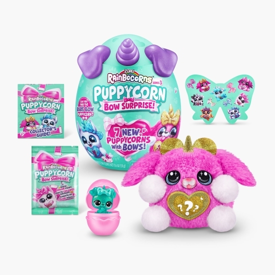 Jucărie de pluș Rainbocorns - cățeluș s3 (surpriză), +3 ani