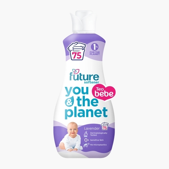 Balsam de rufe pentru bebeluși, Lavandă, 1.5l, 75 spălări