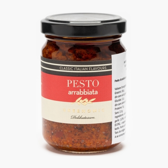 Pesto Arrabbiata cu sos de roșii 135g