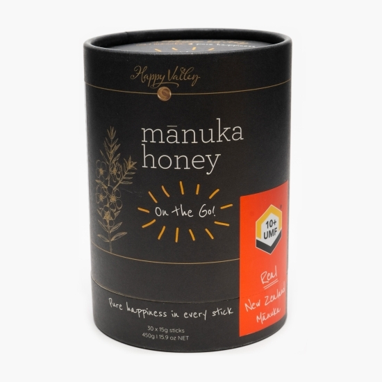 Pliculețe miere Manuka UMF 10+, 30x15g