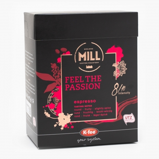 Capsule cafea Feel the Passion Espresso, 12 băuturi, 93g