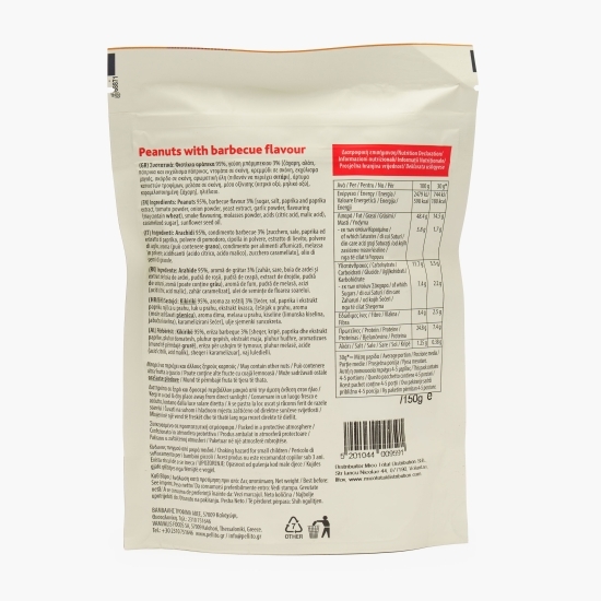 Arahide cu aromă de barbecue 150g